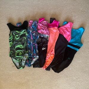 Kids Gymnastics Leotards Pack of 6
